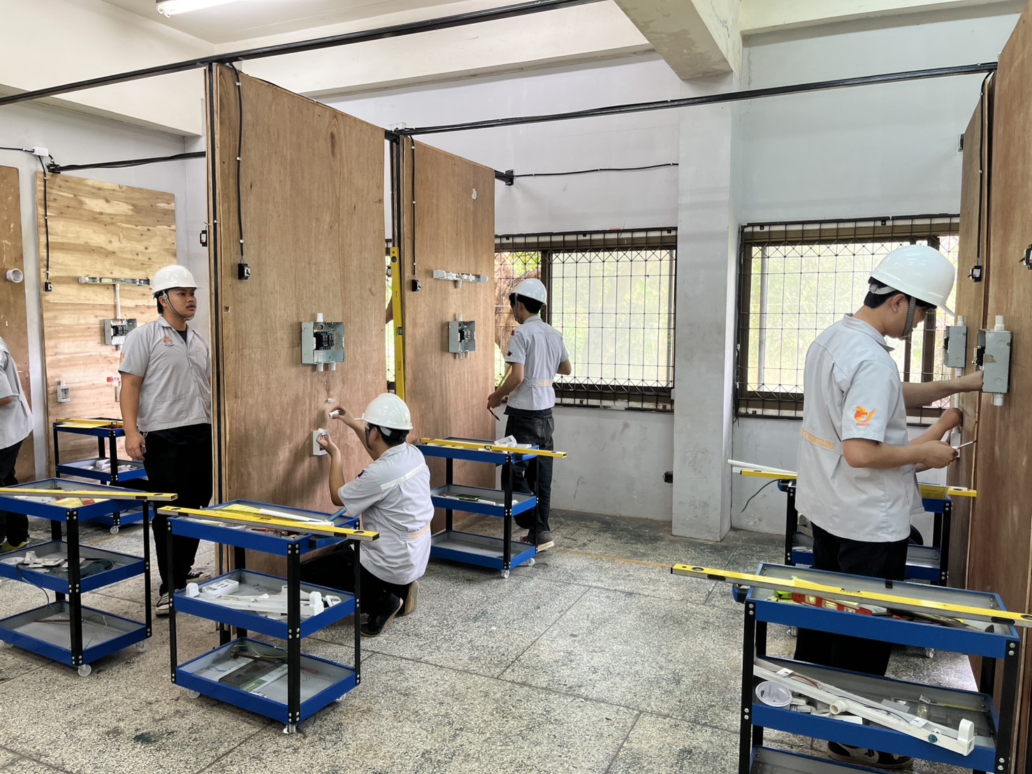 คณะอุตสาหกรรมและเทคโนโลยี จัดทดสอบมาตรฐานฝีมือแรงงานแห่งชาติ สาขาช่างไฟฟ้าภายในอาคาร ระดับ 1 ยกระดับฝีมือแรงงานสู่มาตรฐานสากล